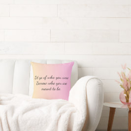 Lilac Dreams - Motivational Kudde