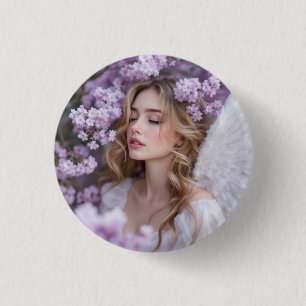 Lilac Dreams - Serene Vår Angel Knapp