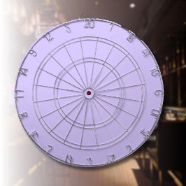 Lilac Dreams Solid Färg | Klassisk Elegant Darttavla