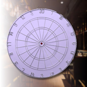 Lilac Dreams Solid Färg Klassisk Elegant Darttavla