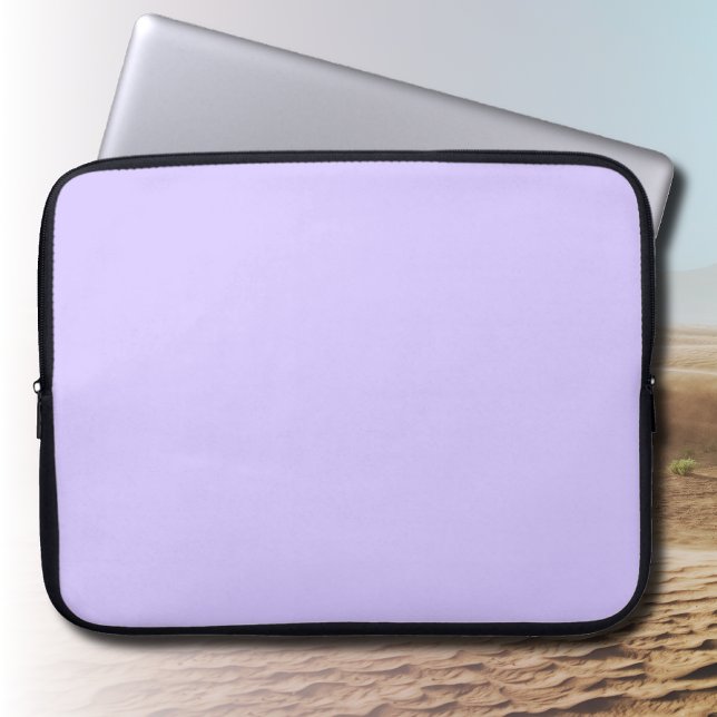 Lilac Dreams Solid Färg | Klassisk Elegant Laptop Fodral (Skapare uppladdad)