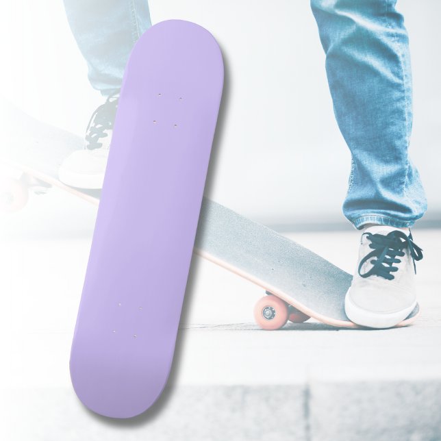 Lilac Dreams Solid Färg | Klassisk Elegant Mini Skateboard Bräda 18,5 Cm (Skapare uppladdad)