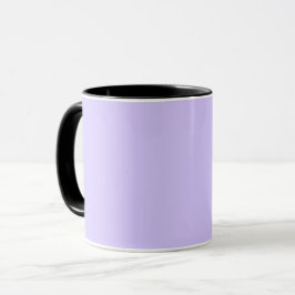 Lilac Dreams Solid Färg | Klassisk Elegant Mugg
