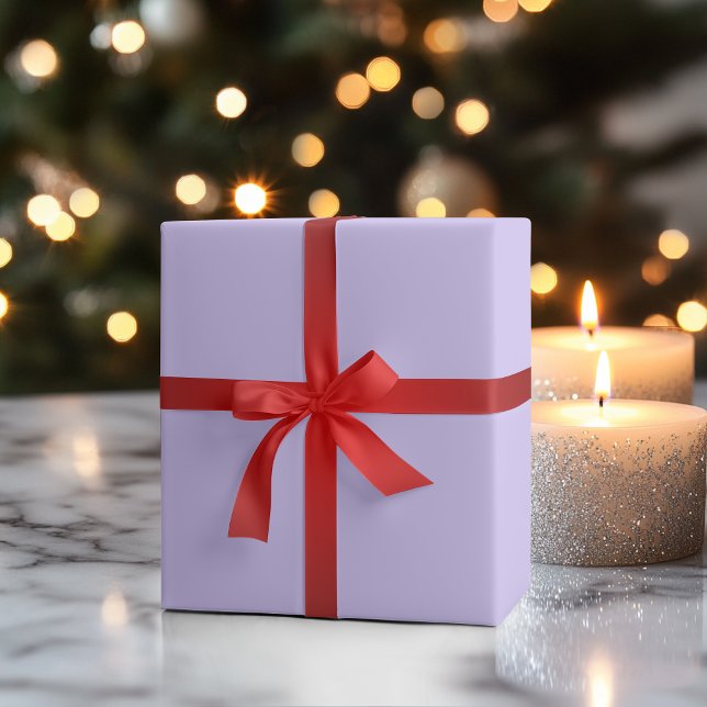 Lilac Dreams Solid Färg | Klassisk | ELEGANT Presentpapper (Skapare uppladdad)