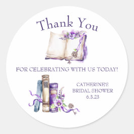 Lilac ett nytt kapitel börjar visa favoritgåva runt klistermärke