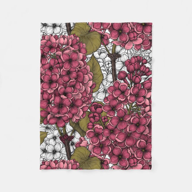 Lilac Fleecefilt (Framsidan)