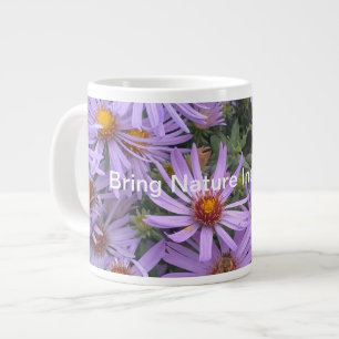 Lilac Flower Jumbo Specialty Mugg
