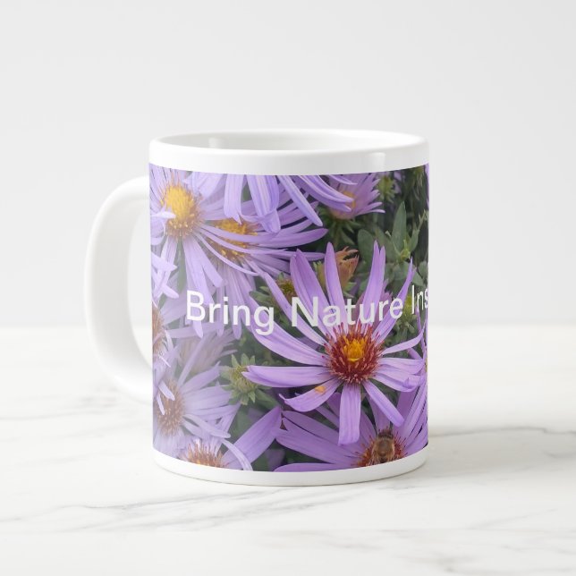 Lilac Flower Jumbo Specialty Mugg Jumbo Mugg (Framsida vänster)