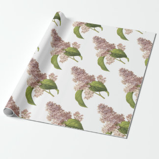 Lilac Flower Mönster Presentpapper