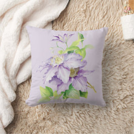 Lilac Flowers Dekorativ kudde