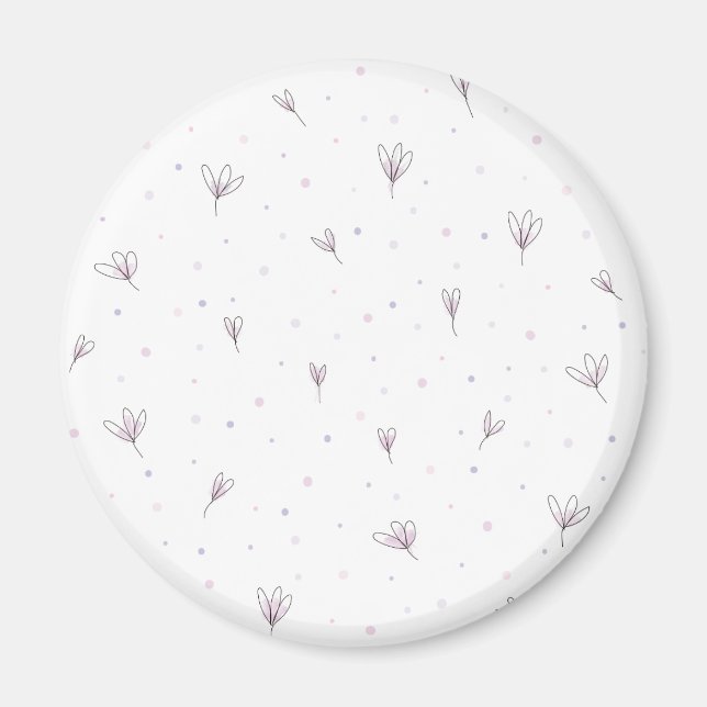 Lilac Flowers Magnet (Framsidan)