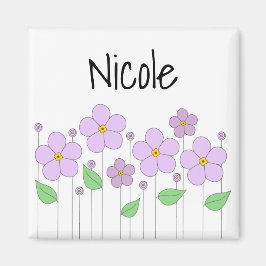 Lilac Flowers Magnet