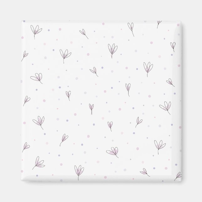 Lilac Flowers Magnet (Framsidan)