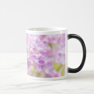 Lilac Flowers Mist Magisk Mugg