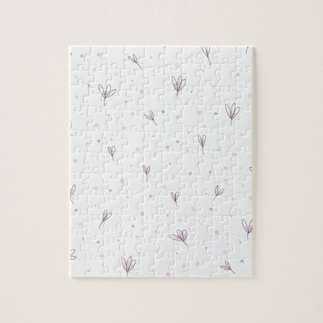 Lilac Flowers Pussel (Vertikal)