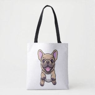 Lilac Fransk Bulldog 9 Tygkasse
