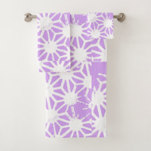 Lilac geometric mönster
