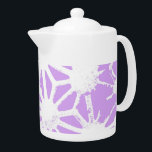 Lilac geometric mönster<br><div class="desc">Lilac och vit geometrisk mönster</div>