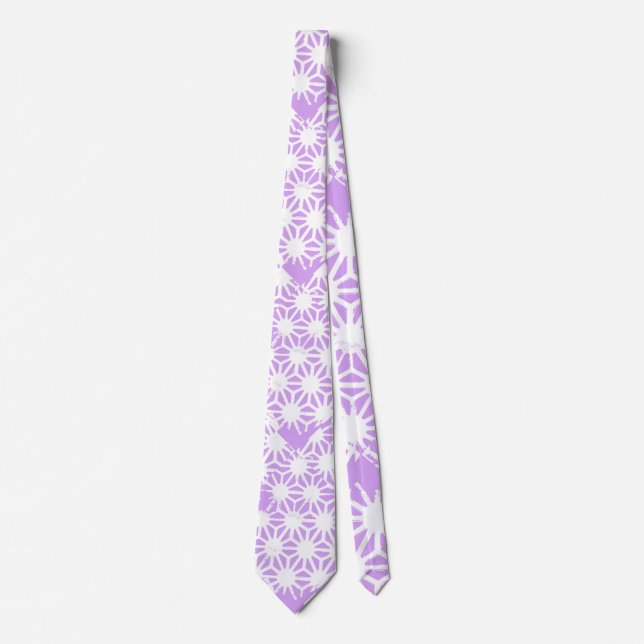 Lilac geometric mönster slips (Framsida)