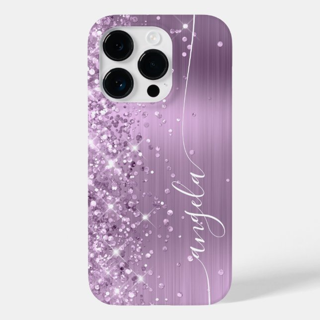 Lilac Glittery Glam Signatur (Baksida)