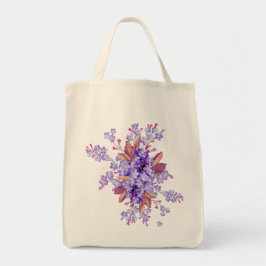 Lilac glömde-jag-inte Flower Bröllop Tygkasse