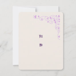 Lilac Hearts Twin Love Baby Shower OSA Kort