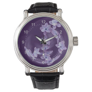 Lilac i cirkel armbandsur