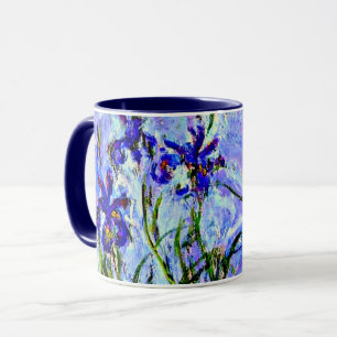 Lilac Irises av Claude Monet Mugg