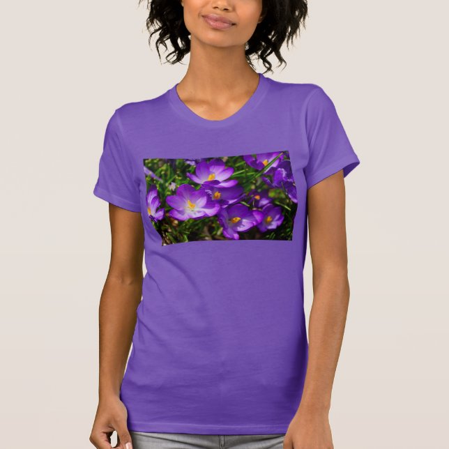 Lilac Krokus T-Shirt (Framsida)