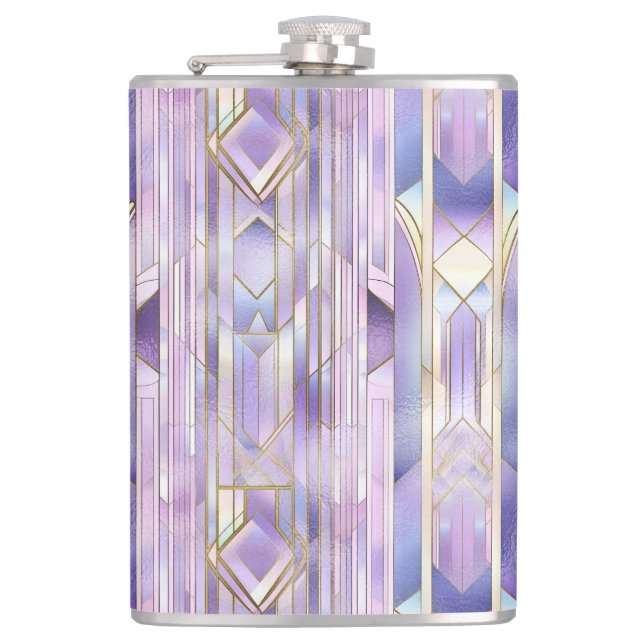 Lilac-lagrad glasbildare fickplunta (Framsidan)