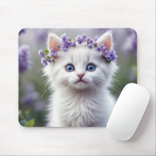 Lilac Laurel på White Kitten Musmatta