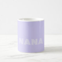 Lilac Lavender & White Roligt Font Namn Anpassning