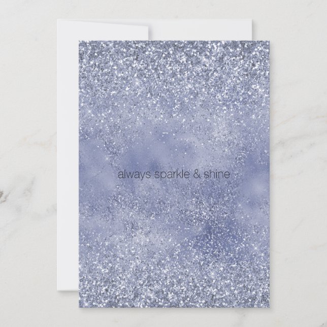 Lilac Lila Glitter Glitz gnistra glam (Framsida)
