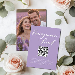 Lilac Lila HoneyMånfond med lite foto Tilläggskort