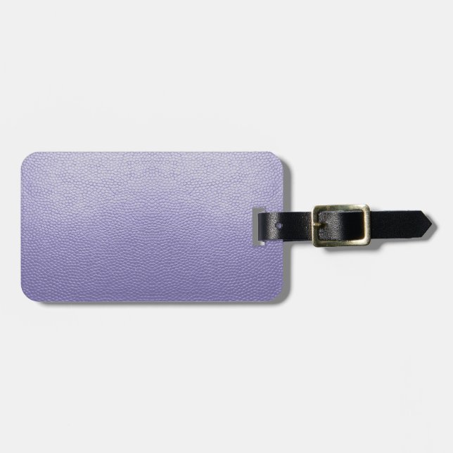 Lilac Lila-läder Bagagebricka (Horisontell Framsida)