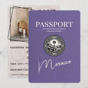 Lilac Lila Marocko-pass Spara datum Datumet