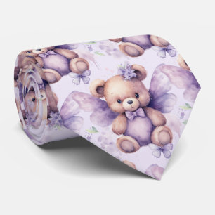 Lilac Lila Nalle Neck Tie Slips