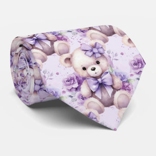 Lilac Lila Nalle Neck Tie Slips