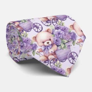 Lilac Lila Nalle Neck Tie Slips