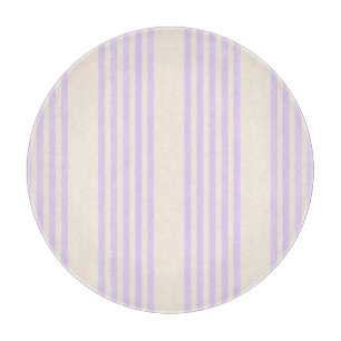 Lilac lila och beige fem rand mönster