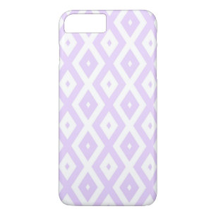 Lilac lila och vit diamant mönster