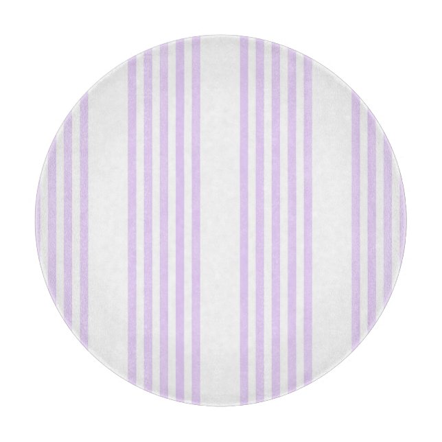Lilac lila och vit fem rand mönster (Framsidan)