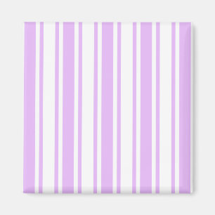 Lilac lila och white candy rand magnet