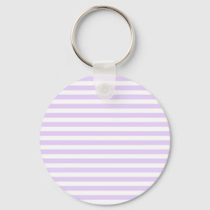 Lilac lila och white candy rand nyckelring