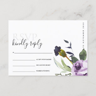 LILAC LILA RO PEONY BLOMMIGT BUNCH BRÖLLOP OSA TILLÄGGSKORT