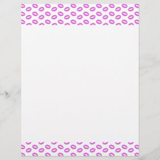 Lilac Lipstick Kisses