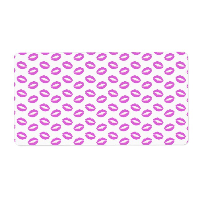 Lilac Lipstick Kisses Fraktsedel (Framsidan)