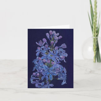 Lilac-mappat tackkort