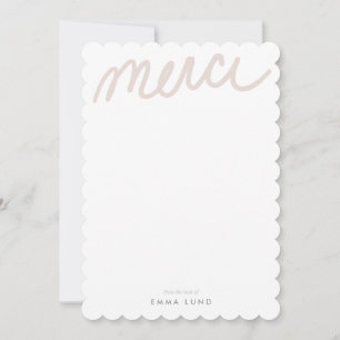 Lilac ’Merci’ Stationery Anteckningskort
