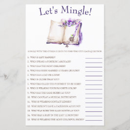 Lilac nya kapitel börjar Låt oss Mingle! Spel